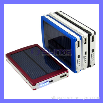 Hot Sale Universal 10000mAh Solar Charger for Mobile Phone iPad (SP-06)